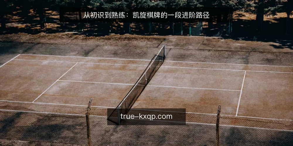 从初识到熟练：凯旋棋牌的一段进阶路径 — 场景起点：从一次偶遇开始 配图